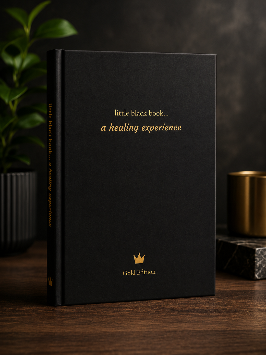 little black book... a healing experience [Gold Edition] - HARDCOVER